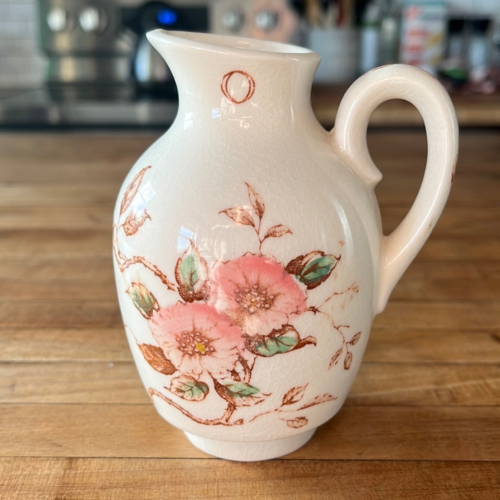 Nasco Springtime Olive Oil Pitcher